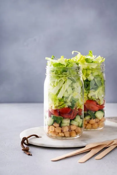 chickpea veggie bowl